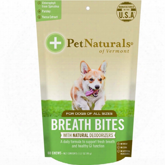 Pet Naturals Breath Bites (60 Chews)