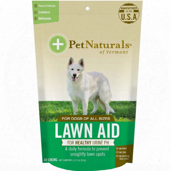 Pet Naturals Lawn Aid For Dogs (60 Chews)
