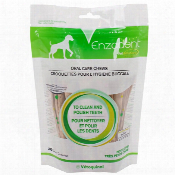 Vet Solutions Enzadent Oral Care Chews For Dogs - Petite