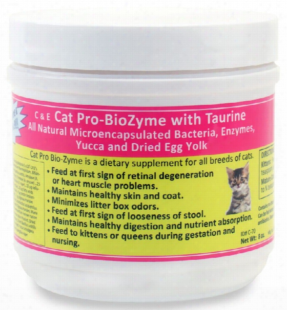 Cat Pro-biozyme With Taurinr (8 Oz)
