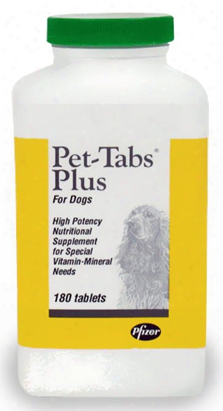Pet-tabs Plus For Dogs (180 Tablets)