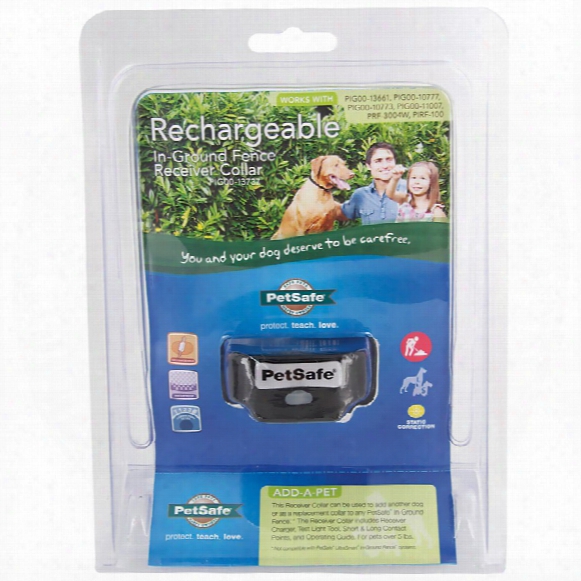 Petsafe Rechargeable In-ground Fence Receiver Collar With Charger