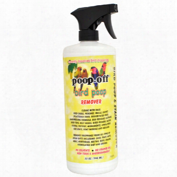 Poop-off Bird Poop Remover - Spray (32 Fl Oz)