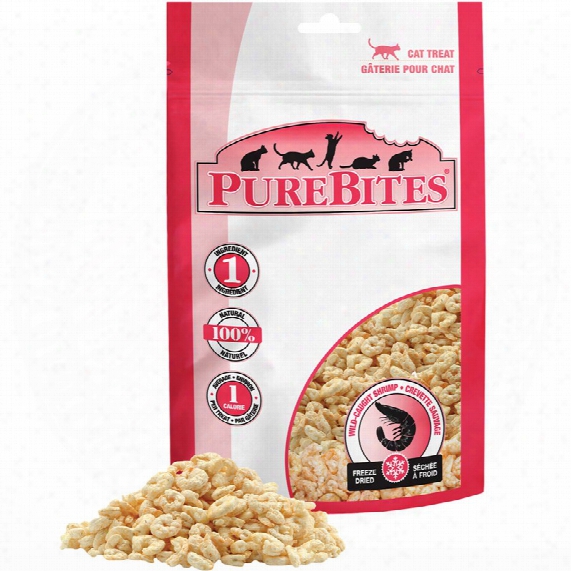 Purebites Shrimp Freeze-dried Treats For Cats (0.28 Oz)