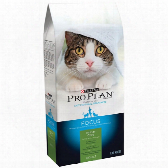 Purina Pro Plan Focus - Indoor Care Turkey & Rice Dry Adult Cat Food (16 Lb)