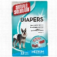 Simple Solution Diapers M (12 Diapers)