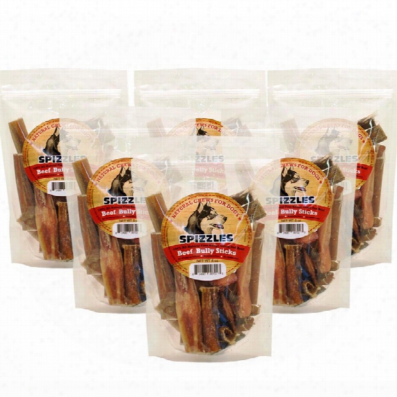 6-pack Spizzles Beef Bully Sticks (48 Oz)