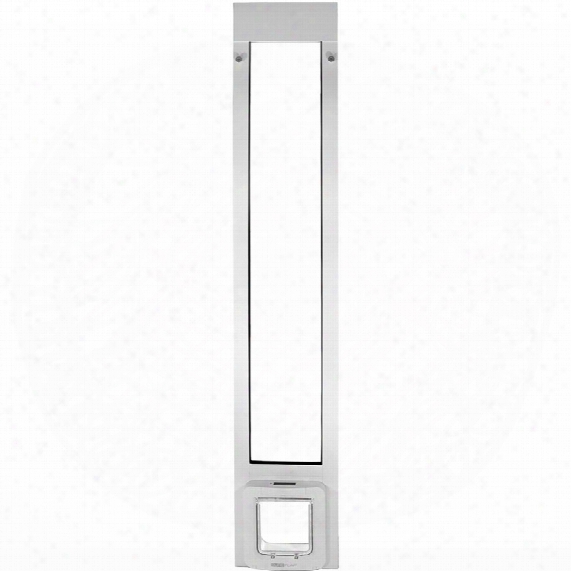 Endura Flap Pet Door - Thermo Panel 2e With Sureflap Microchip Bronze Frame (74.75&quot;-77.75&quot;)