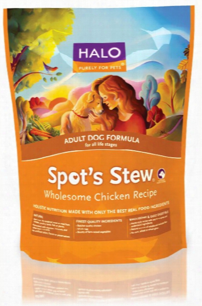 Halo Spot's Stew Wholesome Chicken Dry Adult Dog Food (28 Lb)