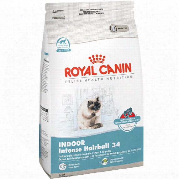 Royal Canin Feline Health Nutrition Indoor Intense Hairball (15 Lb)