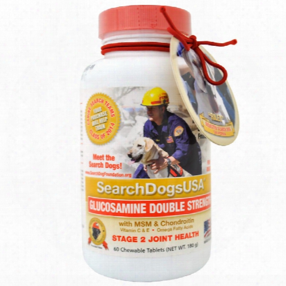 Searchdogsusa Glucosamine Double Strength (60 Chewable Tablets)