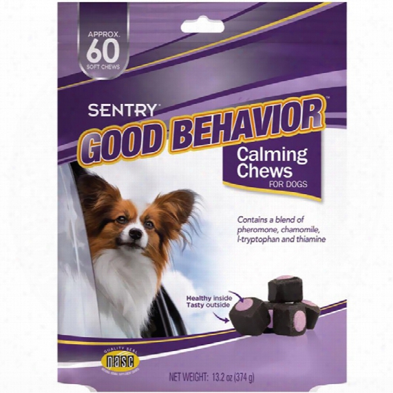 Sentry Good Behavior Calming Chews For Dogs (60 Count)