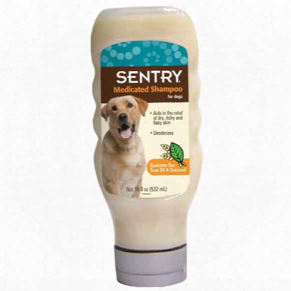 Sentry Medicated Shampoo For Dog (18 Oz)