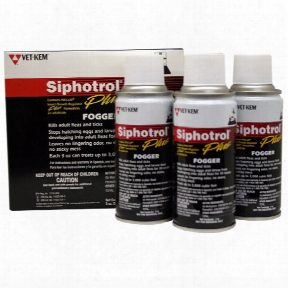 Siphotrol Plus Fogger (3x3 Oz)