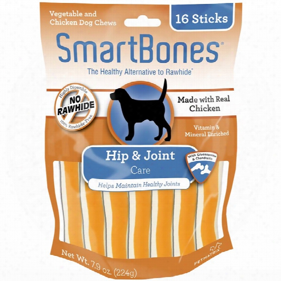 Smartbones Chicken Dog Chews - Hip & Joint (16 Sticks)