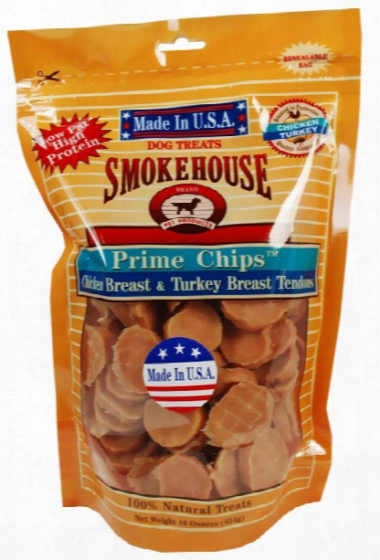 Smokehouse Usa Prime Chips Chicken & Turkey (16 Oz)