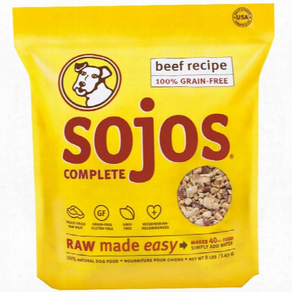 Sojos Complete Dog F Ood - Beef (8 Lb)
