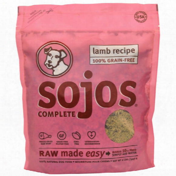 Sojos Complete Dog Food - Lamb (2 Lb)
