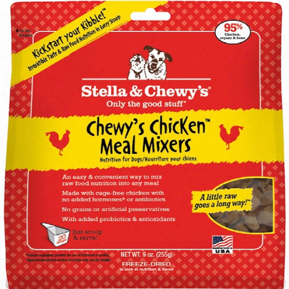 Stella & Chewy's Freeze-dried Chewy's Chicken Meal Mixers For Dogs (9 Oz)