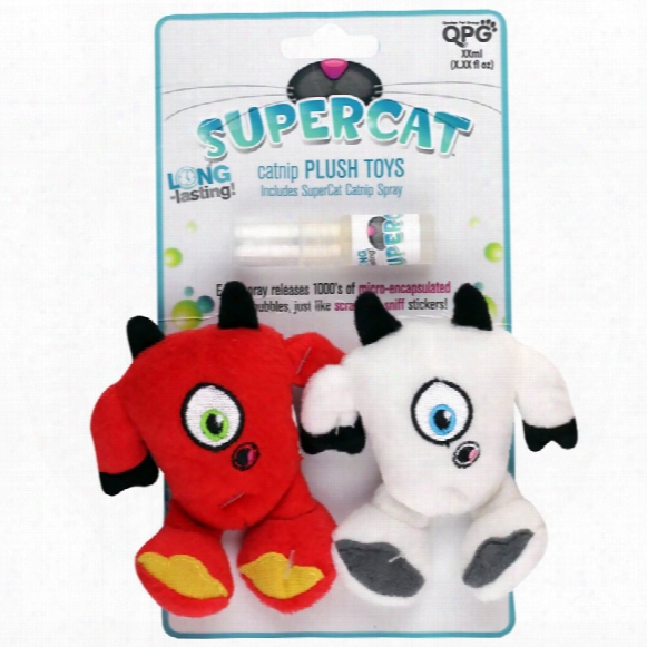 Supercat Plush Yetis With Catnip Spray