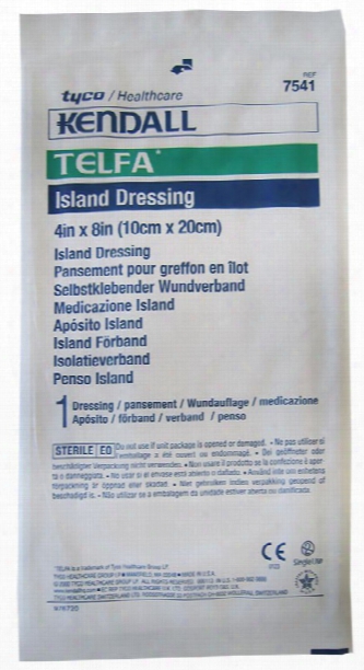 Telfa Island Dressing (4&quot;x8&quot;) - 25 Pack
