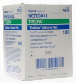 Telfa Pads With Adhesive Sterile (3&quot;x4&quot;) - 100 Pack