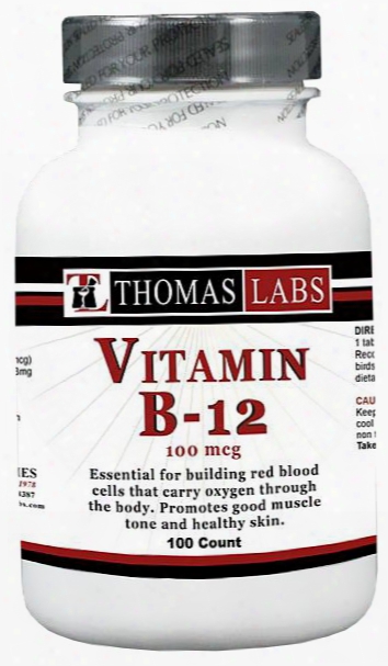 Thomas Labs Vitamin B-12 100mcg (100 Count)