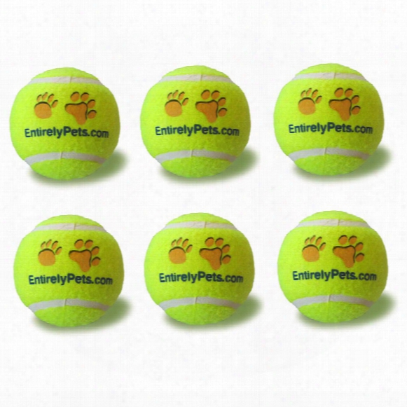 6-pack Entirelypets Tuff Balls Tennis Ball (2.5&quot;)