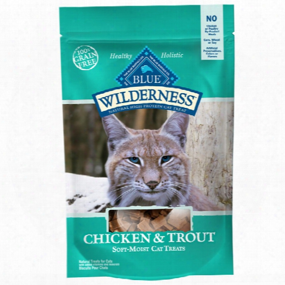 Blue Buffalo Wilderness Chicken & Trout Cat Treats (2 Oz)