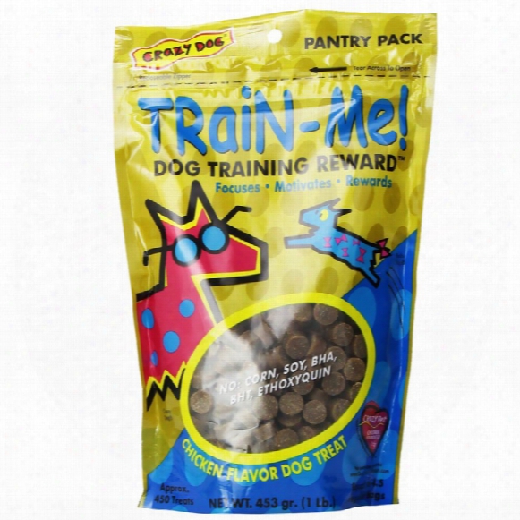 Crazy Dog Train-me! Training Treats Chicken Flavor (1 Lb)