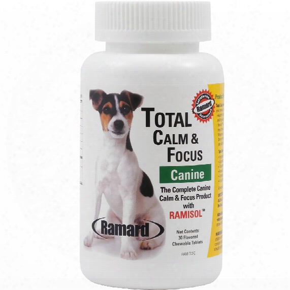 Ramard Total Calm & Focus Canine (30 Chewable Tablets)