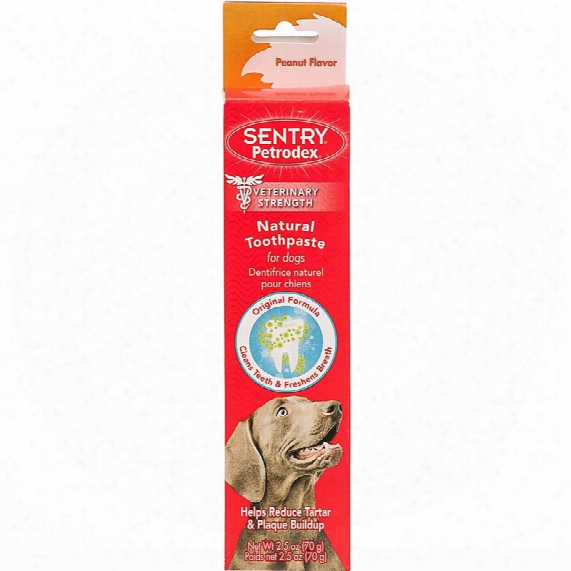 Sentry Hc Petrodex Natural Toothpaste Dogs Peanut Flavor (2.5 Oz)