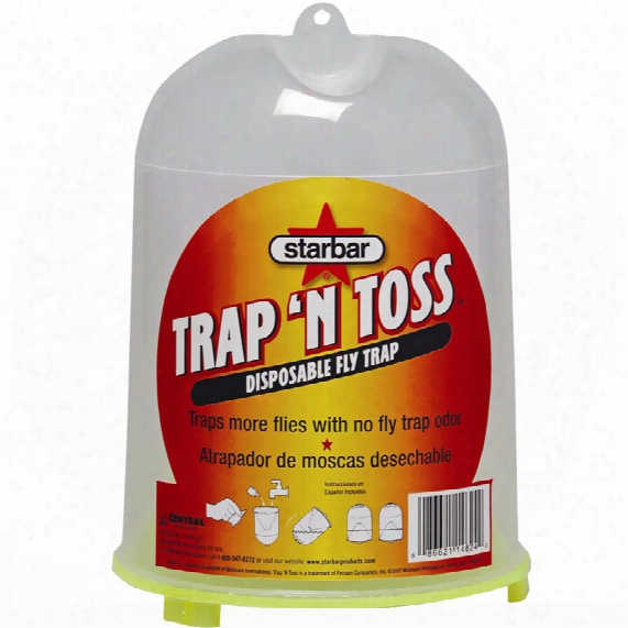 Starbar Trap 'n Toss Disposable Fly Trap