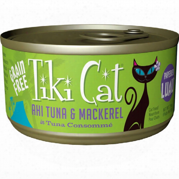 Tiki Cat Papeekeo Luau Ahi Tuna & Mackerel (2.8 Oz)