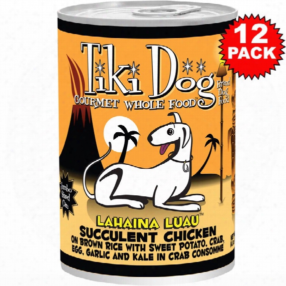 Tiki Dog Lahania Luau Succulent Chicken (14.1 Oz) - 12 Pack