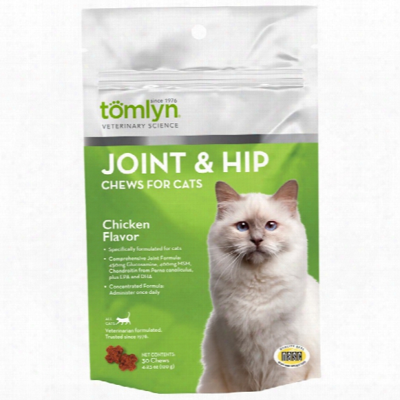 Tomlyn Joint & Hip Chews For Cats (30 Count)
