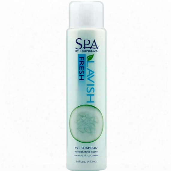 Tropiclean Spa Pet Shampoo - Fresh (16 Fl Oz)