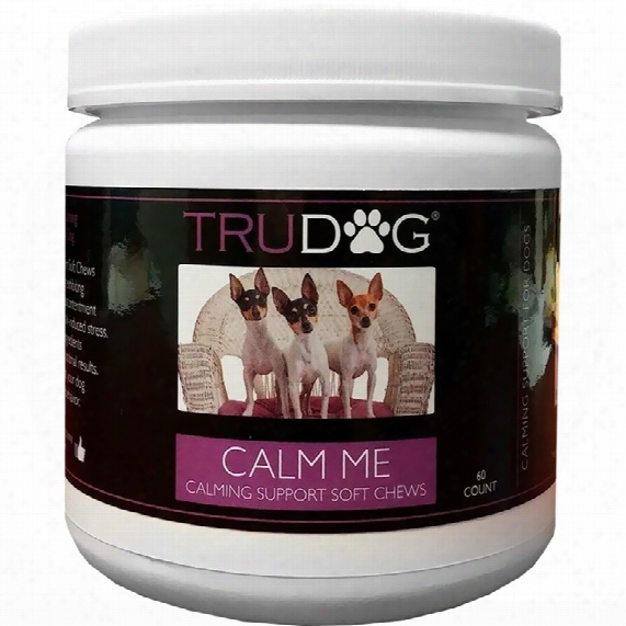 Trudog Calm Me - Calming Support Soft Chews (60 Count)