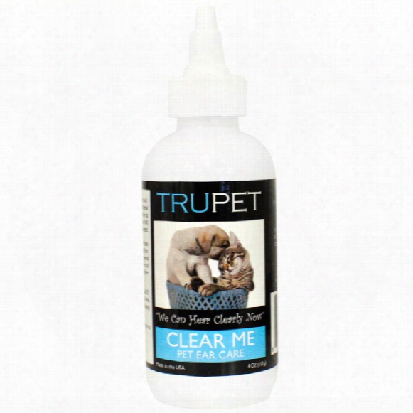 Trupet Clear Me Pet Ear Care (4 Oz)