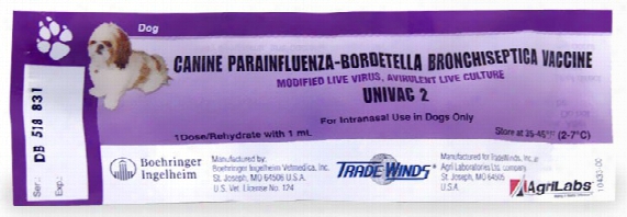 Univac 2 Canine Cough Vaccine (1 Ml Dose)