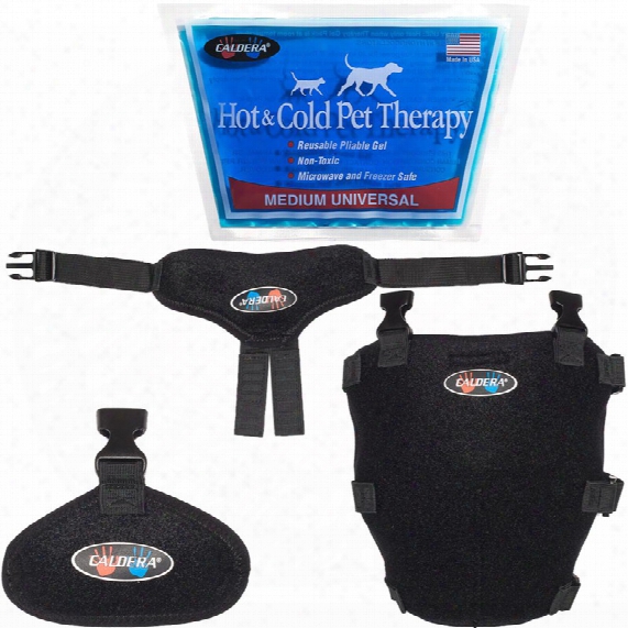 Universal Pet Therapy Wrap With Therapy Gel - Carpal/elbow (medium)