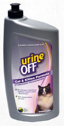 Urine Off Odor & Stain Remover For Cats (32 Oz.)