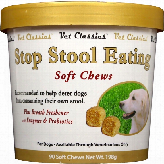 Vet Classics Stop Stool Eating (90 Soft Chews)