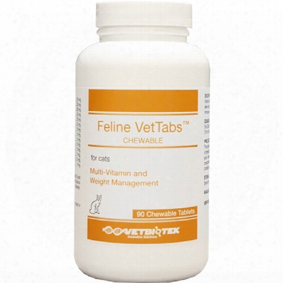 Vetbiotek Feline Vettabs (90 Count)