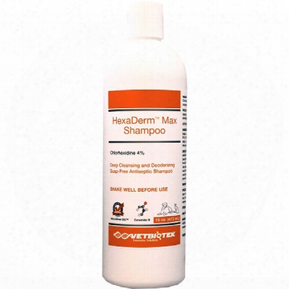 Vetbiotek Hexaderm Max Shampoo (16 Oz)