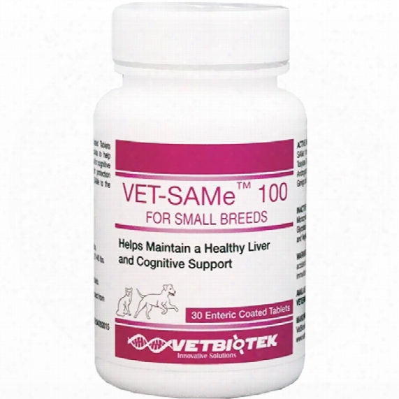 Vetbiotek Vet-same 100mg (30 Count)