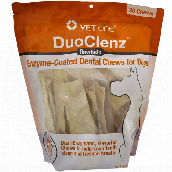 Vetone Duoclenz Enzyme-coated Dental Chews Xlarge (30 Count)