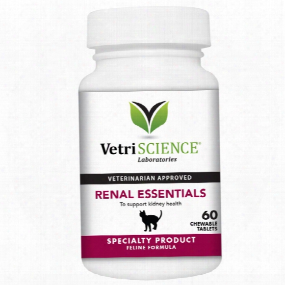 Vetriscience Renal Essentials For Cats Fish Flavor (60 Tabs)