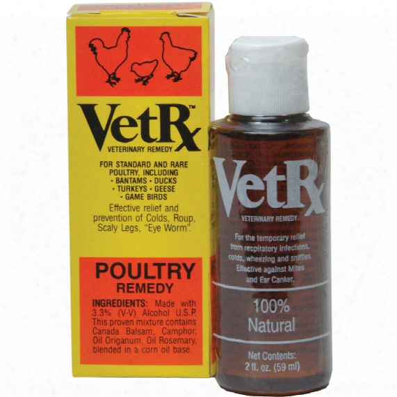 Vetrx Veterinary Remedy - Poultry Aid (2 Fl Oz)