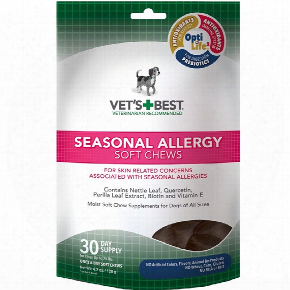 Vet's Best Seasonal Allergy Soft Chews (30 Count)